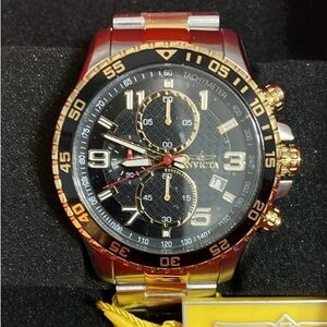 Invicta Specialty Men's Watch - 45mm, Steel, Gold (14876)